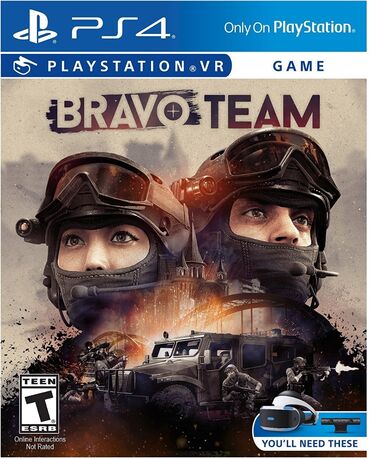 Oyun diskləri və kartricləri: Ps4 VR bravo team