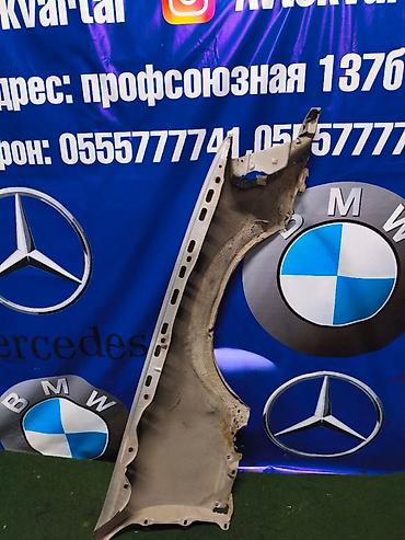 h: Крыло Переднее левое Mercedes-Benz, 1996 г., Б/у, Оригинал — 2