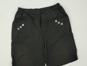 czarne legginsy z wysokim stanem push up: Szorty damskie, rozmiar L