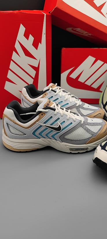 Кроссовки и спортивная обувь: Мужские кроссовки, 45, Nike, Новый, цвет - Бежевый, Самовывоз, Платная доставка — 2