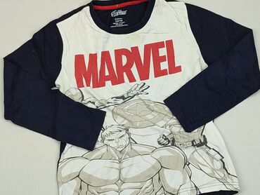 Bluzki: Bluzka, Marvel, 10 lat, 134-140 cm, stan - Zadowalający