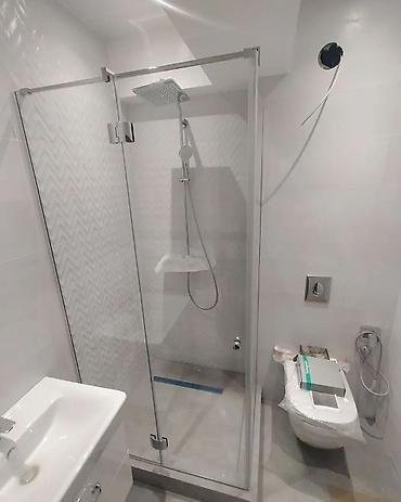 Душевые перегородки и ограждения: Душевые кабины в Бишкеке душевая перегородка стеклянные — 27