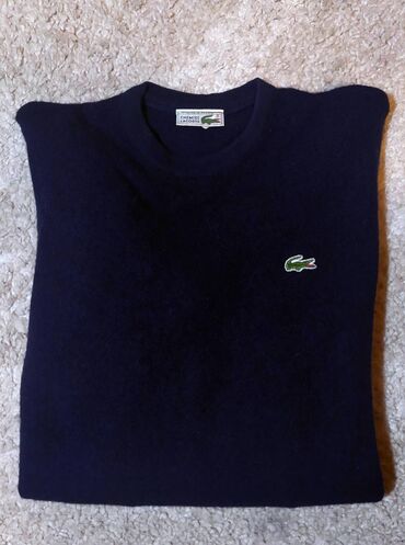 Džemperi: Džemper, Lacoste, bоја - Tamnoplava, Vuna — 6