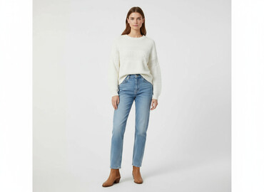 buty na koturnie z futerkiem: PULL&BEAR, Women`s sweater, size S