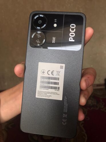 телефон за 3500: Poco C51, 256 ГБ, цвет - Черный, 2 SIM