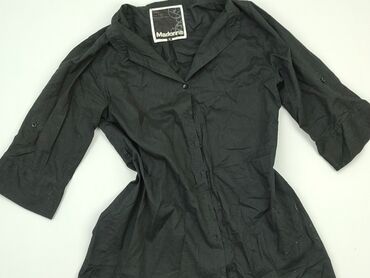 czarne eleganckie bluzki plus size: Shirt, M (EU 38), condition - Good