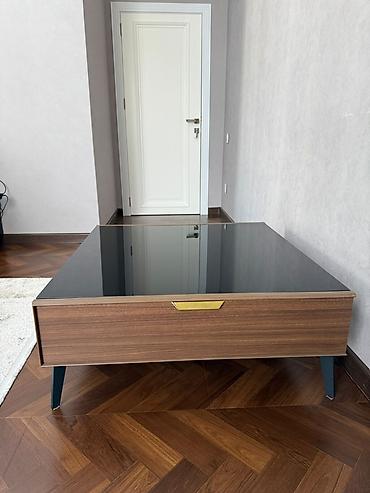 mingəçevirdə divan: Kvadrat masa, Açılmayan, Təkərsiz, Şüşə, Zəmanətsiz — 3