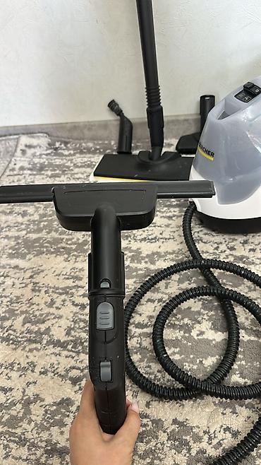 steam desk: Пароочиститель Karcher, Паровая швабра Б/у — 5