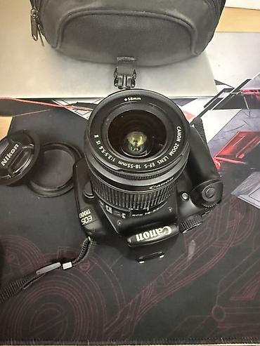 свет для видеосьемки: Зеркальная фотокамера Canon EOS 1000D (Rebel XS) с комплектным — 5