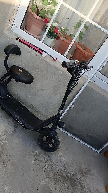 skuter motor elektrik: Elektrik skuter – oturacaqlı model - Rəng: qara - Oturacaq: yumşaq — 2