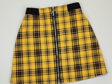 żółta plisowane spódnice: Spódnica, FBsister, S, stan - Bardzo dobry