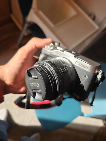 беззеркальная камера: 📸 Canon EOS M6 + китовый объектив 15–45 мм Компактная беззеркальная — 1