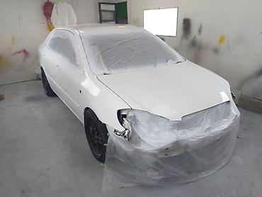 Покраска автомобиля в окрасочно-сушильной камере - Полная и локальная