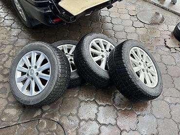 Колеса в сборе 275 / 55 / R 20, Зима, Б/у, Комплект, Внедорожные (АТ/МТ), Литые, отверстий - 5