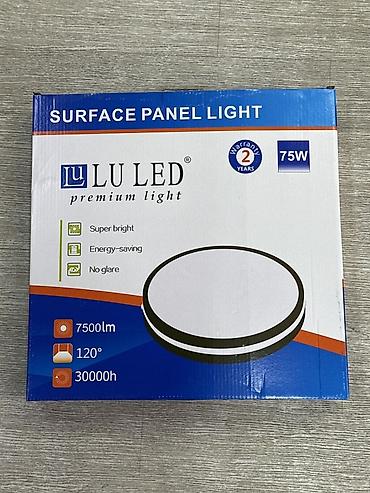 свет: Накладной светодиодный потолочный светильник LU LED Surface Panel — 1