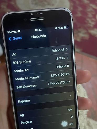 islənmis iran peci: IPhone 8, 64 GB — 4