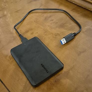 Ноутбуки и аксессуары: Toshiba portativ xarici sərt disk - Brend/model: Toshiba (2.5" — 1