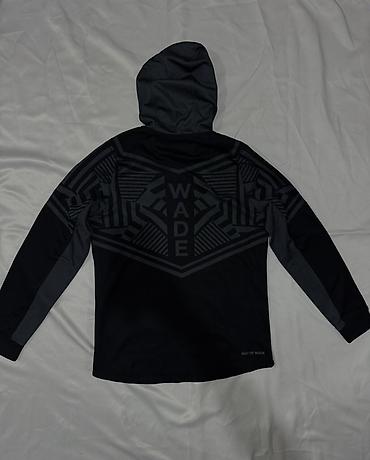 штаны wade: Мужская толстовка, L, Li-Ning, Новый, цвет - Черный, Самовывоз — 2