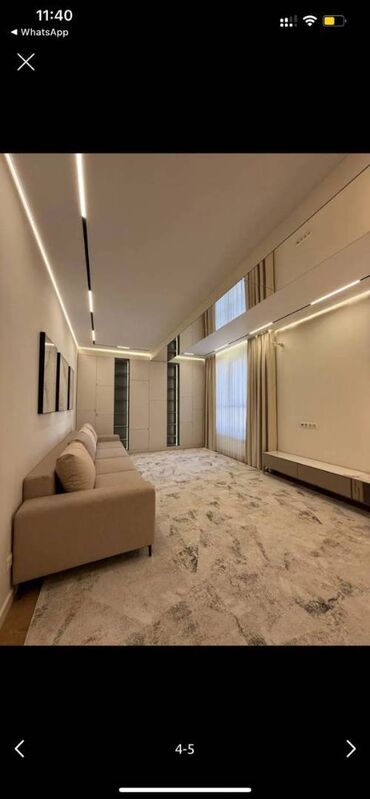 квартир кызыл аскер: 3 комнаты, 107 м², Элитка, 9 этаж, Дизайнерский ремонт