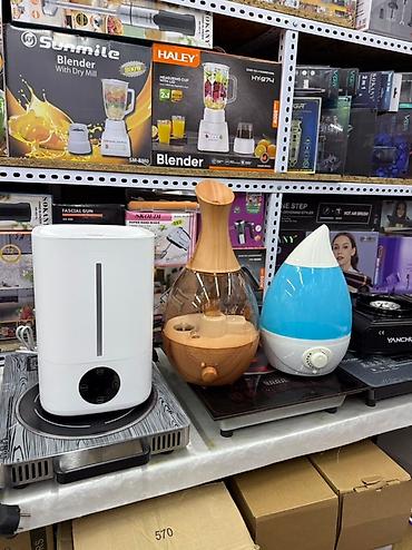 Увлажнители воздуха: Увлажнитель воздуха Aquahot, Ультразвуковой, Настольный, Сенсорное управление — 1