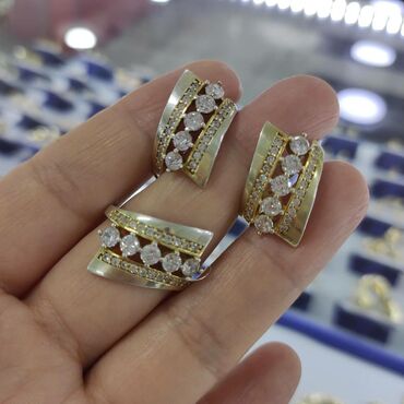 бриллиантовый набор цена: Очень красивый и итальянский Набор серебро 925 пробы Камни фианиты