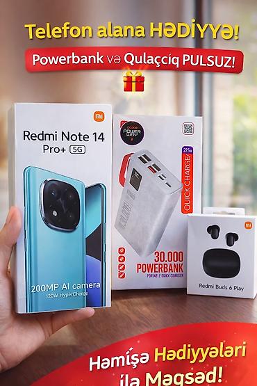 redmi original adapter: Redmi Note 14 Pro+, 256 GB, rəng - Narıncı, Düyməli, Sensor, Barmaq izi — 4