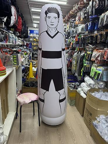 банан надувной: Надувная тренировочная фигура-манекен для футбола. - Высокая стойкая — 4
