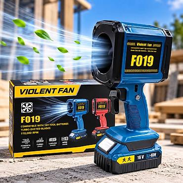 Hava vuran F019 Şarj Edilən Ventilyator (Violent Fan) – Yüksək