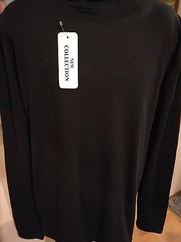 boss majce: Nova muska pamucna rolka Fashion u crnoj boji 3XL. Vrlo dobra muska — 5