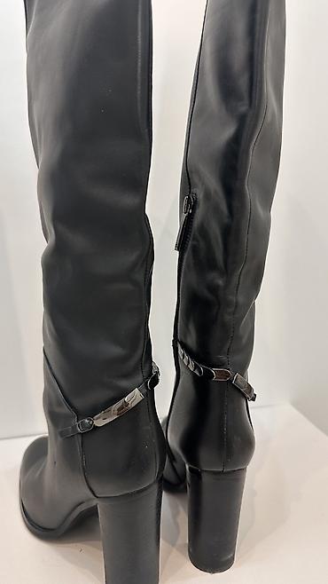 moon boot: Сапоги, 37, Basconi, Б/у, цвет - Черный, Самовывоз — 3