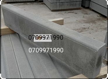 Тротуарные бордюры: Тротуарный бордюр, Бетонный, Другие особенности, 1000 — 5