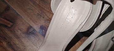 sendel: ZARA sandal – açıq burunlu, zərif minimal dizayn. - Rəng: açıq — 1