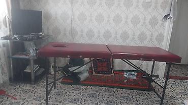 Сулуулук салондору үчүн жабдуулар: Складной массажный стол - Тип: переносной, двухсекционный - Материал — 3