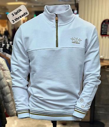 ellesse torbe: Pamucni duksevi a kragnu duble face pamuk 2800din🆚🆚 — 1