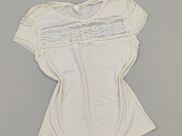 białe bluzki z fredzlami: Блуза жіноча, H&M, S, стан - Хороший