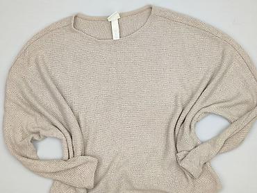 brazowa bluza hm: H&M, Sweter damski, rozmiar XS — 1
