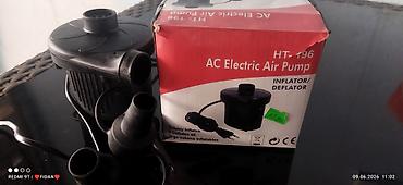 Alətlər: HT-196 AC Electric Air Pump – şişirdici/boşaldıcı Məhsulun — 2