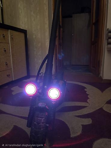 penny bord: Güclü elektrikli skuter – şəhərdə və off-road üçün - İkiqat ön — 2