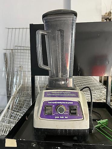 Blenderlər: Kommersiya tipli yüksək güclü blender - Geniş həcmli plastik kanna və — 1