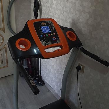qaçış lenti: Qaçış trenajoru – elektrikli treadmill Əlim Yandı satılır Gəlin aparın — 7