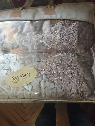 annaberry textile: Miray yüksək keyfiyyətli ev tekstili – zərif naxışlı örtük/pled - — 1