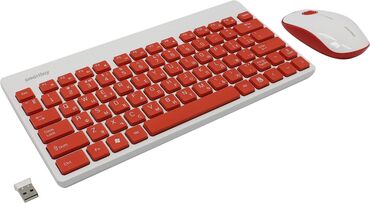 клавиатура и мыш: Smartbuy SBC-220349AG-rw– комплект, который органично впишется в