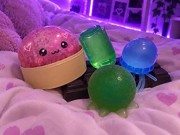 quick push pop it: Набор антистресс-игрушек (сквиши/желеобразные слаймы-сквиши) Состав — 1