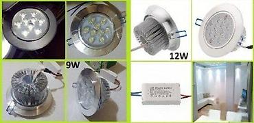 Rasveta: 💡 UGRADNE LED LAMPE ZA RIGIPS – 25 VRSTA ROZETNI 🌸 PROLEĆNA AKCIJA — 10