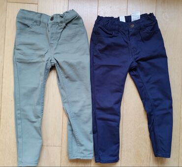 Pantalone: H&M, 104-110, bоја - Maslinasto zelena