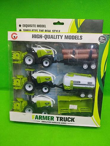 truck: Набор игрушечной сельхозтехники Farmer Truck — Simulation Harvester — 2