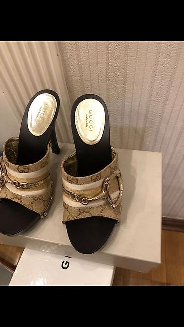 gucci ayaqqabı: Gucci qadın sandaleti – orijinal italyan istehsalı - Model: Gucci — 7
