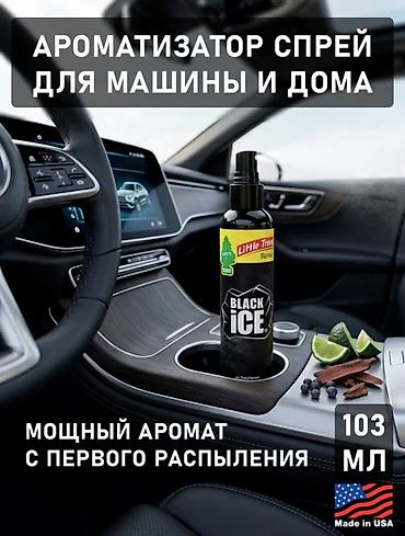 black ice: Ароматизатор-спрей Little Trees Black Ice - Формат: спрей в — 2