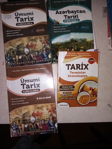 Ümumi Tarix: Tarix üzrə hazırlıq kitabları dəsti Dəstəyə daxildir: - Ümumi Tarix –