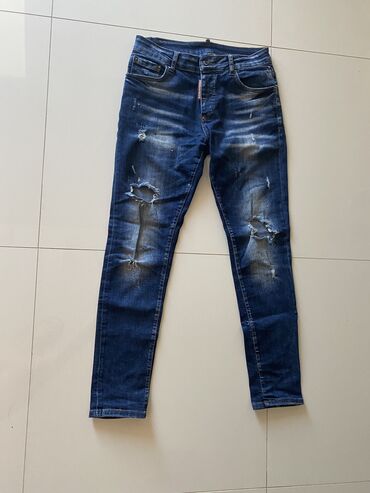 pink jeans farmerke: Jeans Dsquared2, S (EU 36), color - Blue